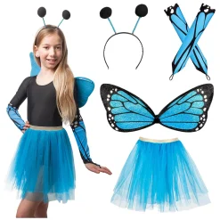 Verkleedset Vlinder Blauw>Boland Best