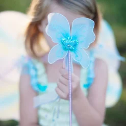 Verkleedset Vlinder Groen, 5-6 jaar-Great Pretenders Online