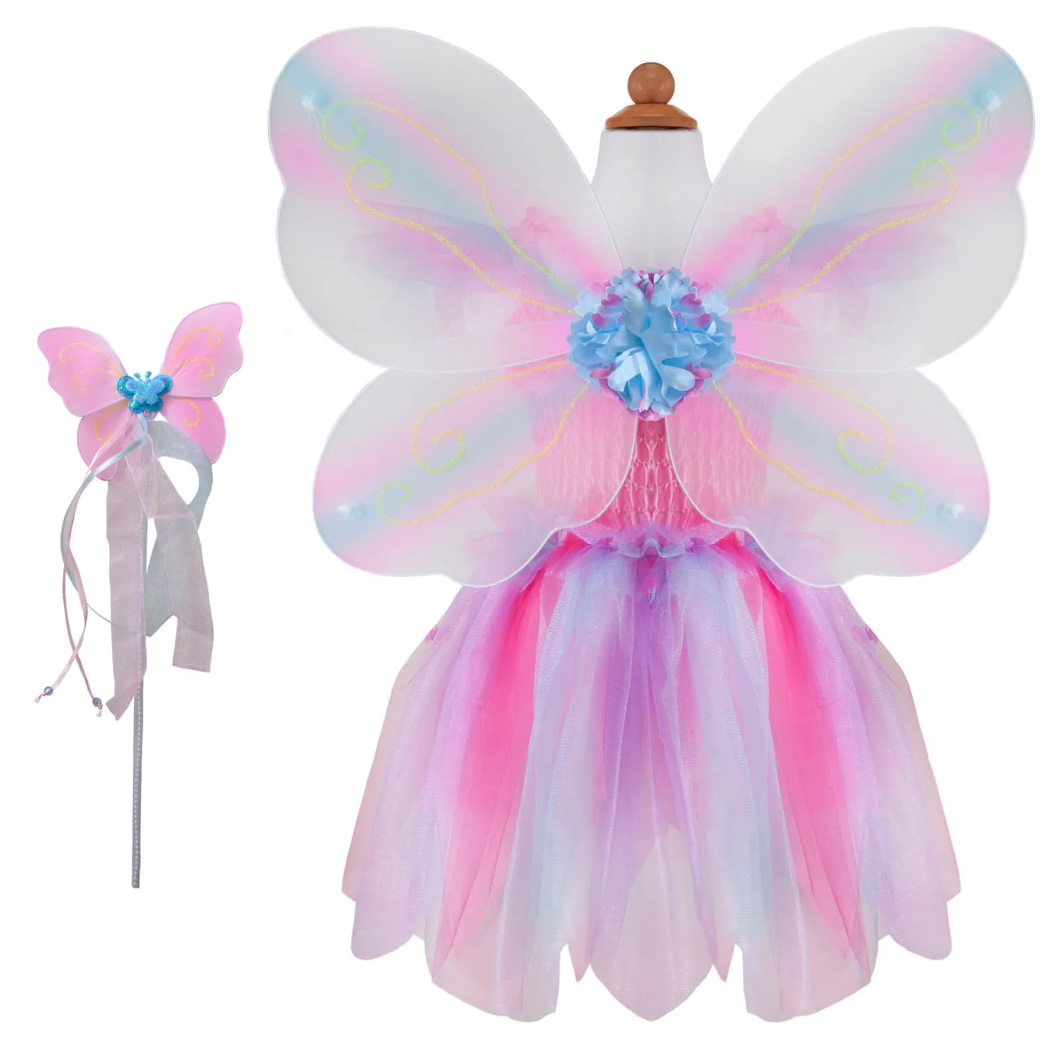 Great Pretenders Verkleedset Vlinder Roze, 5-6 jaar Best