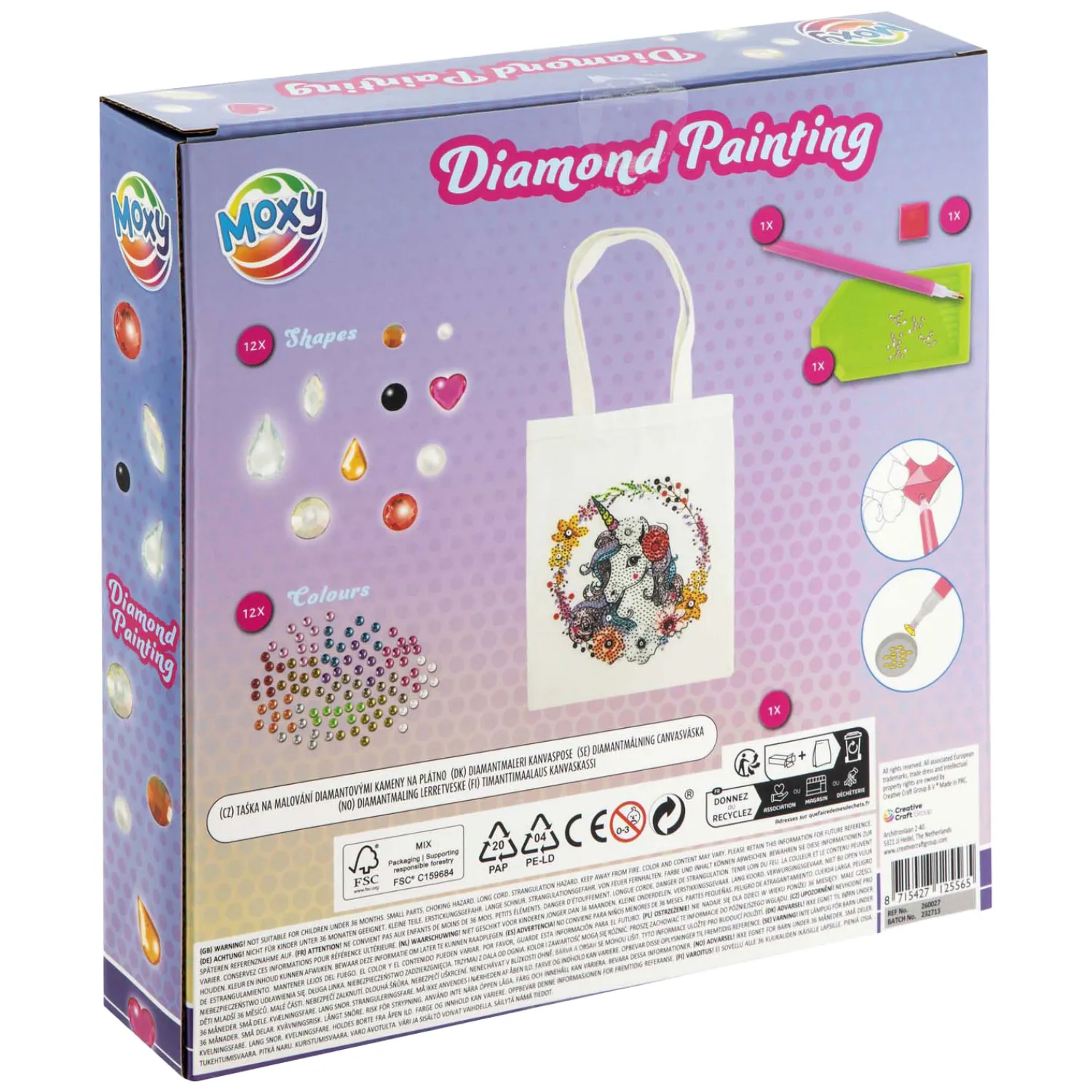 Creative Craft Group Versier je eigen Diamond Painting Tas Outlet