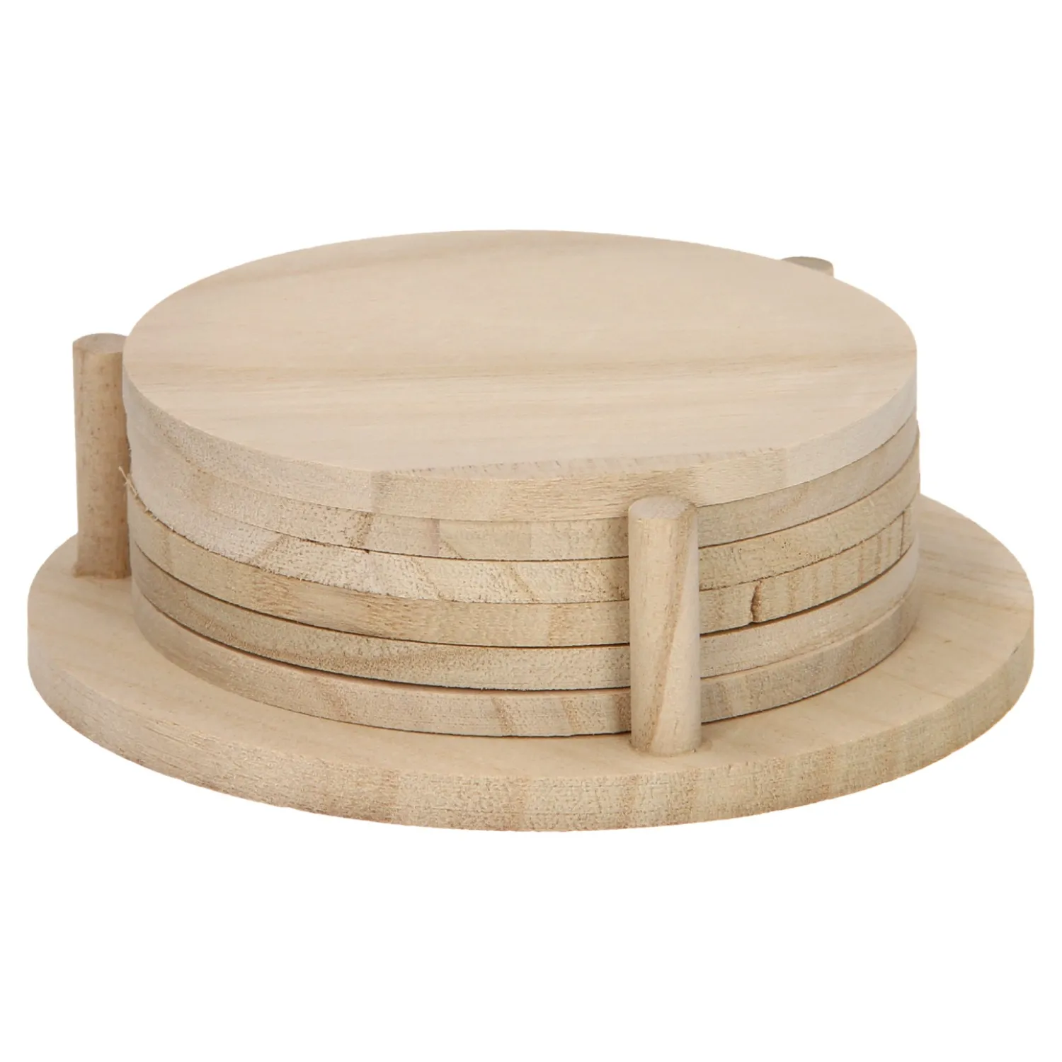 Versier je eigen Houten Onderzetters, 6st.-Playwood Discount
