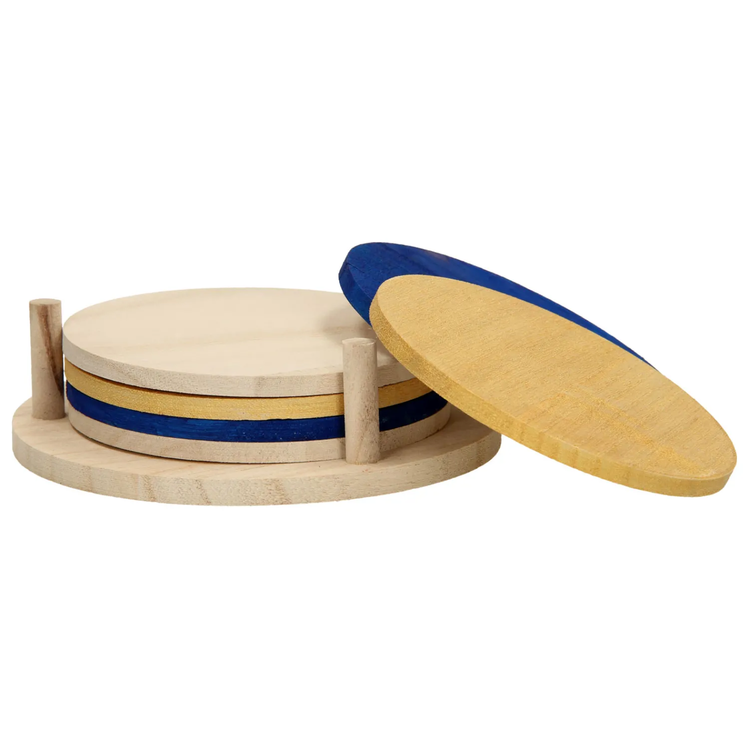 Versier je eigen Houten Onderzetters, 6st.-Playwood Discount