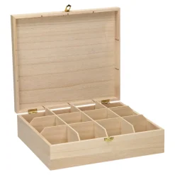 Playwood Versier je eigen Theekist, 12-vaks Clearance