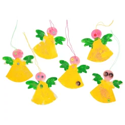 Creativ Company Versier je Houten Engel, 6st. New