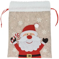 Vilten Zakje Kerstfiguur> New