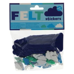 Wins Holland Viltstickers - Wolkjes, 200st. Clearance