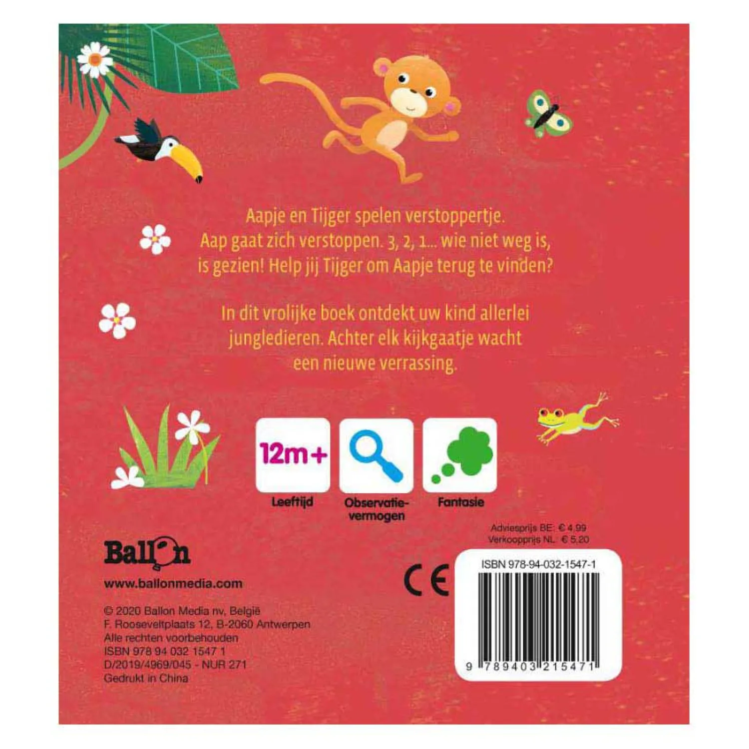 Vind je Mij, Tijgertje? 12m+>Standaard Uitgeverij