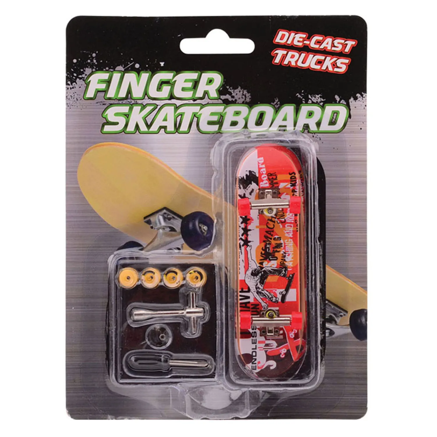 Vinger Skateboard met Accessoires>Johntoy Outlet