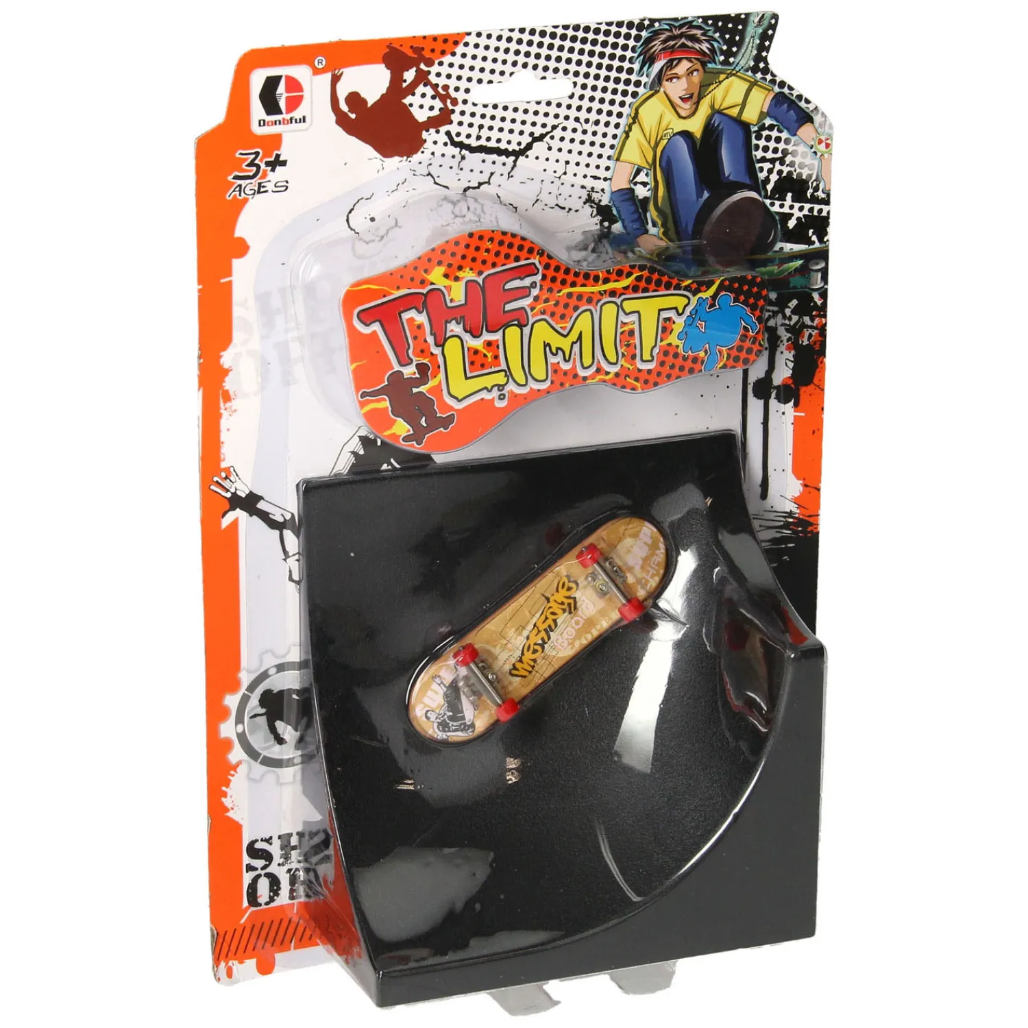 Vinger Skateboard met Stuntschans> Online