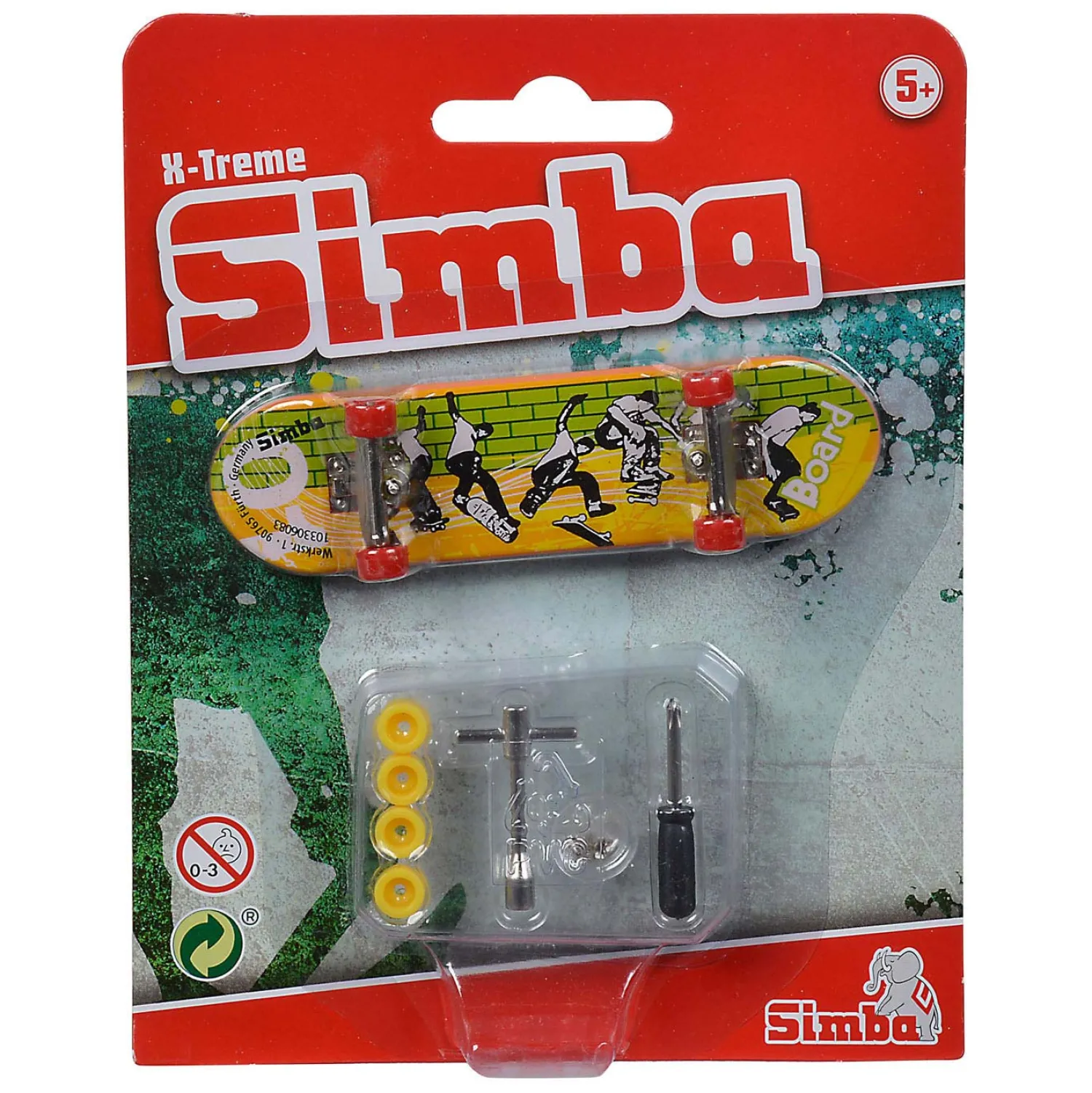 Simba Vinger Skateboard X-Treme Kleur met Accessoires Outlet