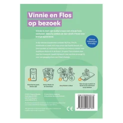 Centraal Boekhuis Vinnie en Flos op Bezoek Luisterkaart New