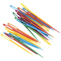 Vlechtbloemen met Borduurnaald 11,5cm - 16st.><noscript><img width=