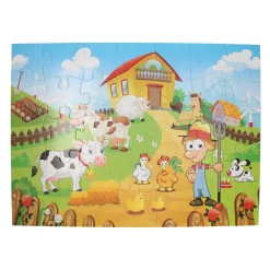 Vloerpuzzel Boerderij, 35st. Best