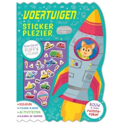 Rebo Publishers Voertuigen Stickerplezier Stickerboek New