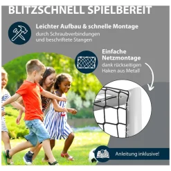 Hudora Voetbaldoel Advanced 120 Sale