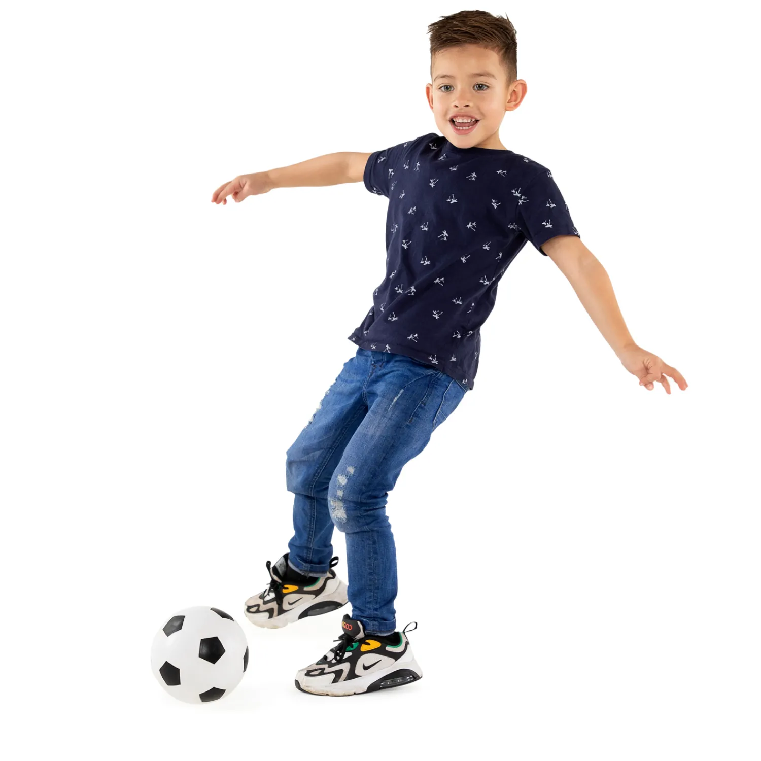 Voetbaldoel met Puntenscherm-