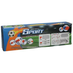 Voetbaldoeltje met Accessoires, 6dlg.-