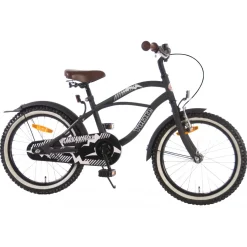 Black Cruiser Fiets - 18 inch - Zwart-Volare