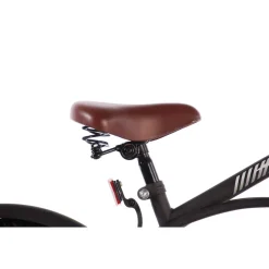 Black Cruiser Fiets - 18 inch - Zwart-Volare