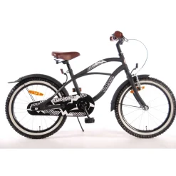 Black Cruiser Fiets - 18 inch - Zwart-Volare