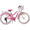 Volare Lovely Fiets - 24 inch - Roze - 7 Versnellingen> Sale