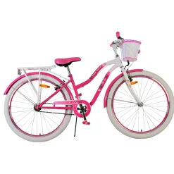 Volare Lovely Fiets - 26 inch - Roze - Twee handremmen- Best