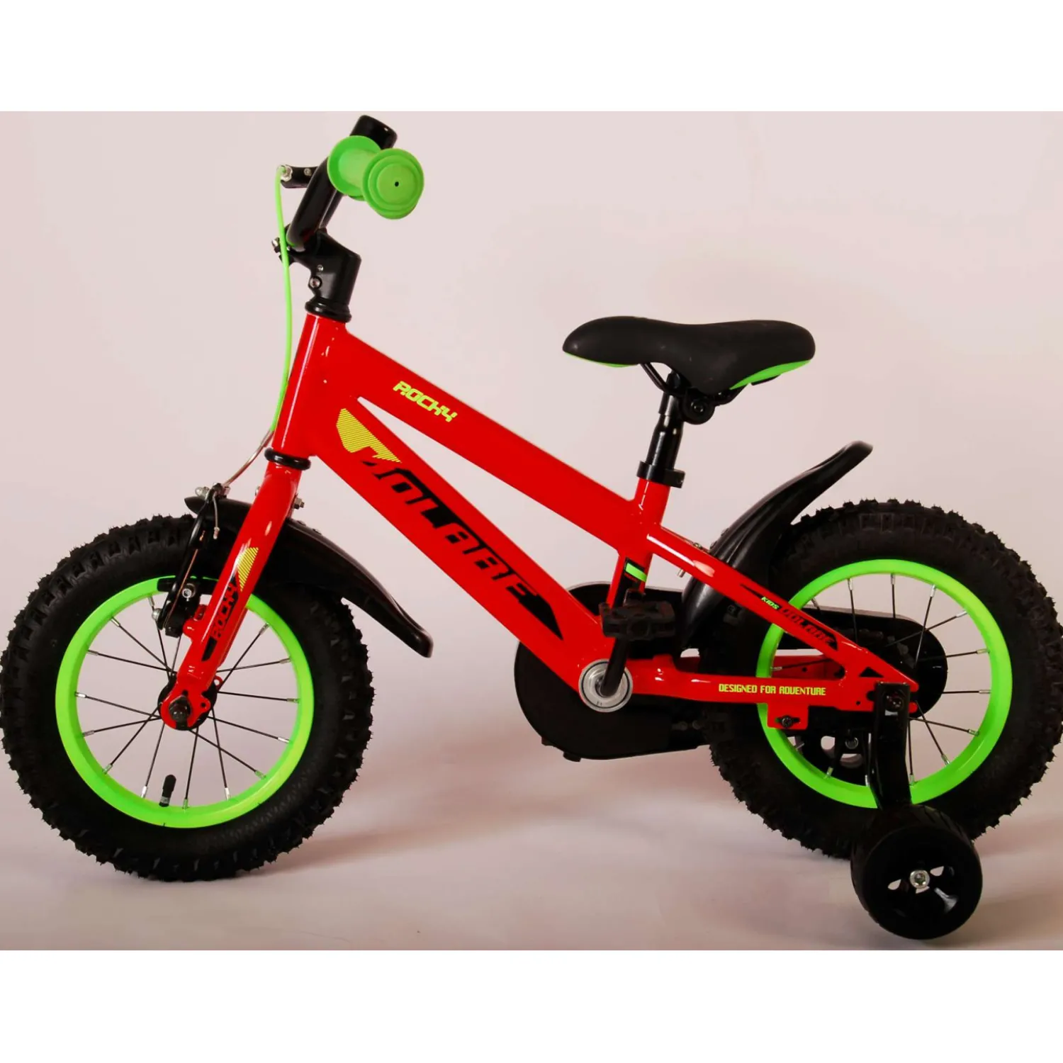 Volare Rocky Fiets - 12 inch - Rood- Best