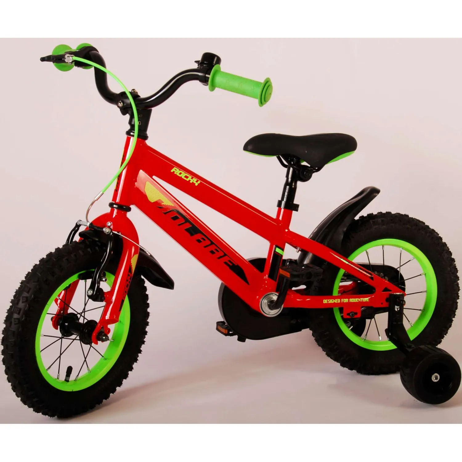 Volare Rocky Fiets - 12 inch - Rood- Best