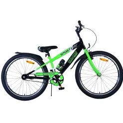 Volare Sportivo Fiets - 24 inch - Zwart Groen Outlet