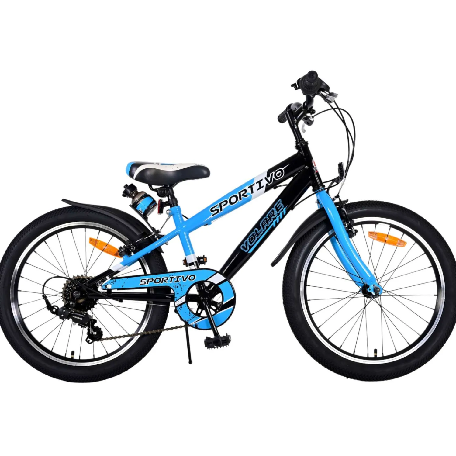 Volare Sportivo Fiets - 20 inch - Blauw - 7 versnellingen- Hot