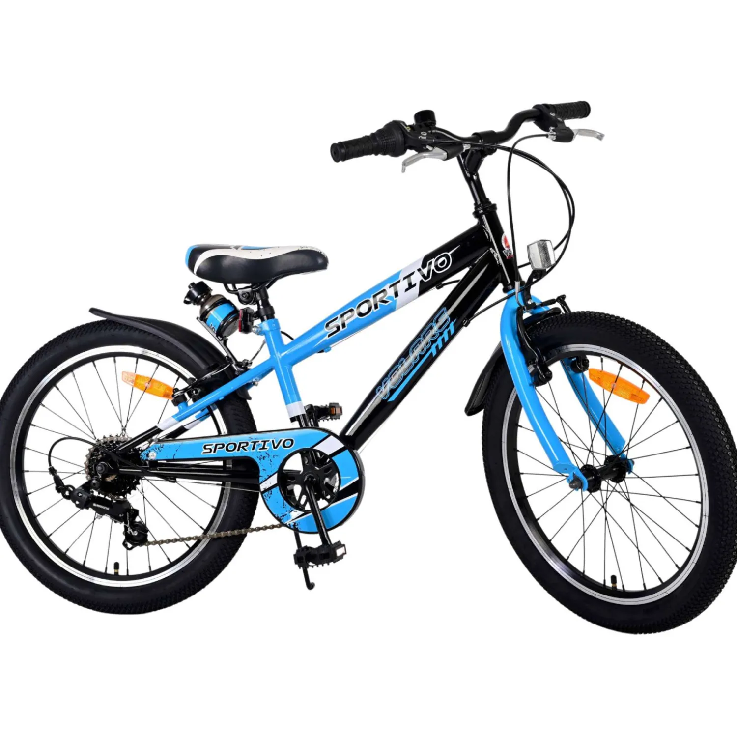 Volare Sportivo Fiets - 20 inch - Blauw - 7 versnellingen- Hot