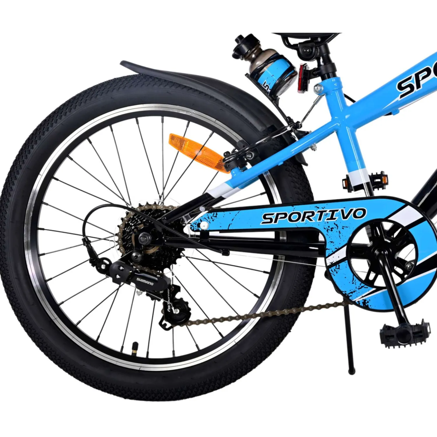 Volare Sportivo Fiets - 20 inch - Blauw - 7 versnellingen- Hot