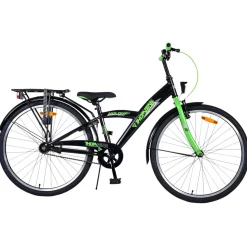 Volare Thombike Fiets - 26 inch - Zwart Groen- Clearance