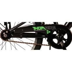 Volare Thombike Fiets - 20 inch - Zwart Groen Clearance