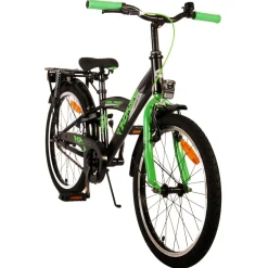 Volare Thombike Fiets - 20 inch - Zwart Groen Clearance