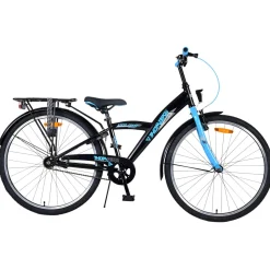Volare Thombike Fiets - 26 inch - Zwart Blauw New