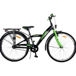 Volare Thombike Fiets - 26 inch - Zwart Groen -> Outlet