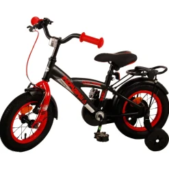 Volare Thombike Fiets - 12 inch - Zwart Rood Outlet