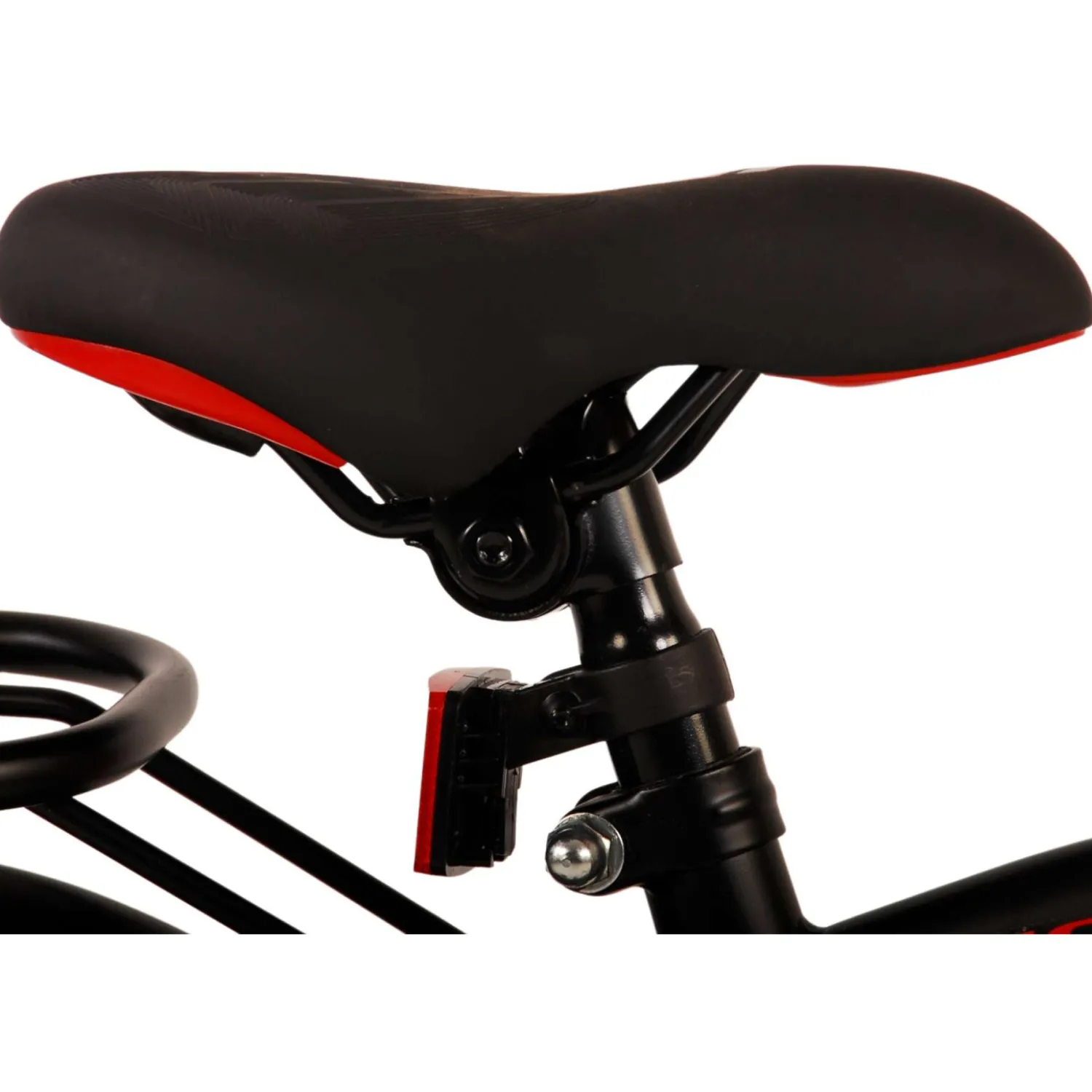 Volare Thombike Fiets - 12 inch - Zwart Rood Outlet