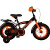 Volare Thombike Fiets - 12 inch - Zwart Oranje> Clearance