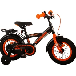 Volare Thombike Fiets - 12 inch - Zwart Oranje> Clearance