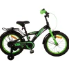 Volare Thombike Fiets - 16 inch - Zwart Groen- Online