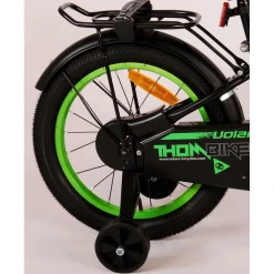 Volare Thombike Fiets - 16 inch - Zwart Groen- Online