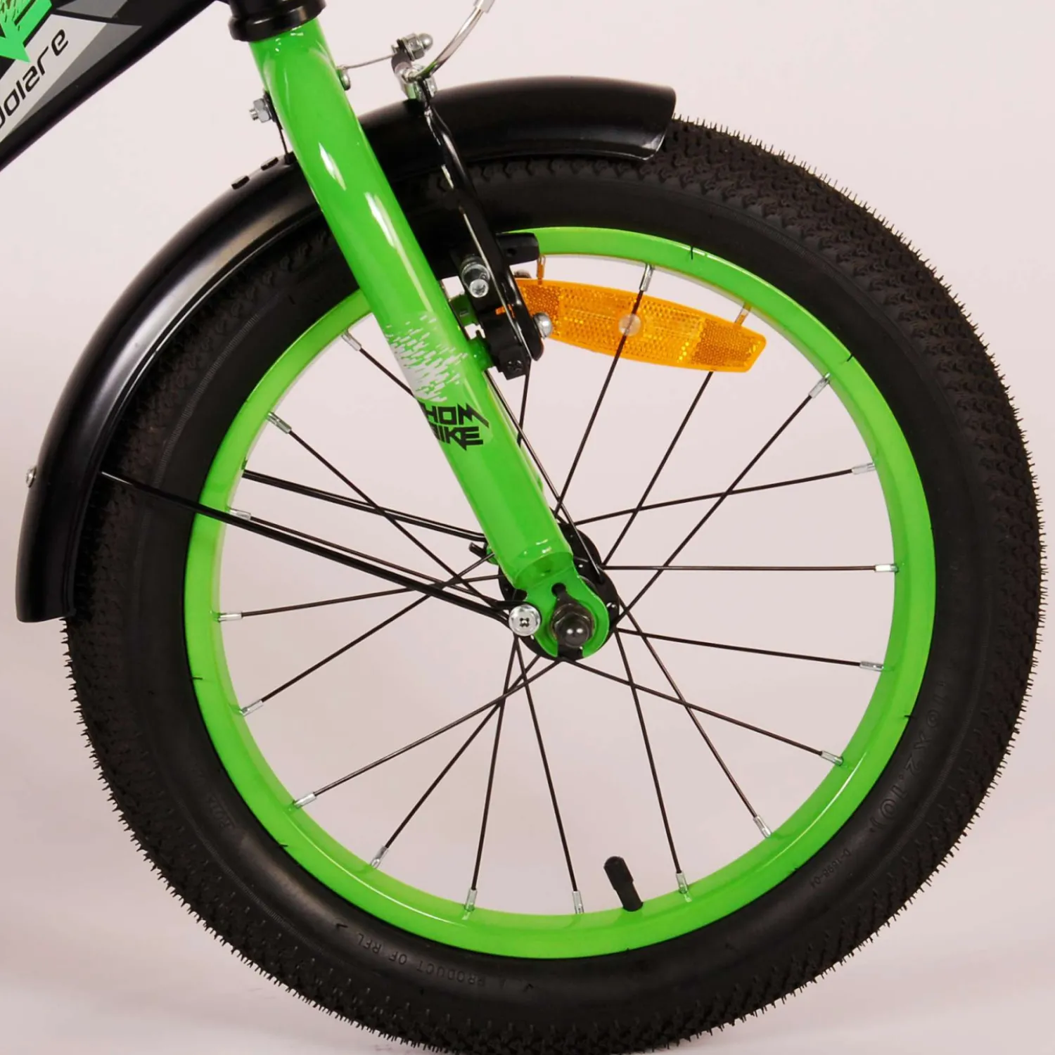 Volare Thombike Fiets - 16 inch - Zwart Groen- Online