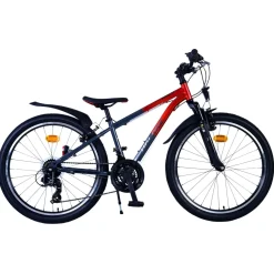 Volare XC Race Fiets - 24 inch - 21 speed - Rood/Grijs>