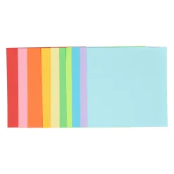 Vouwblaadjes 15x15cm, 120 Vellen 10 Kleuren>Creative Craft Group Online