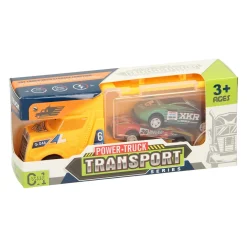 Vrachtwagen met 2 Auto's><noscript><img width=