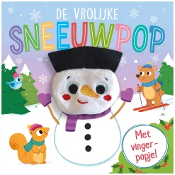 Rebo Publishers Vrolijke Sneeuwpop - Vingerpopboek Outlet