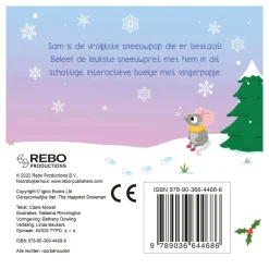 Rebo Publishers Vrolijke Sneeuwpop - Vingerpopboek Outlet