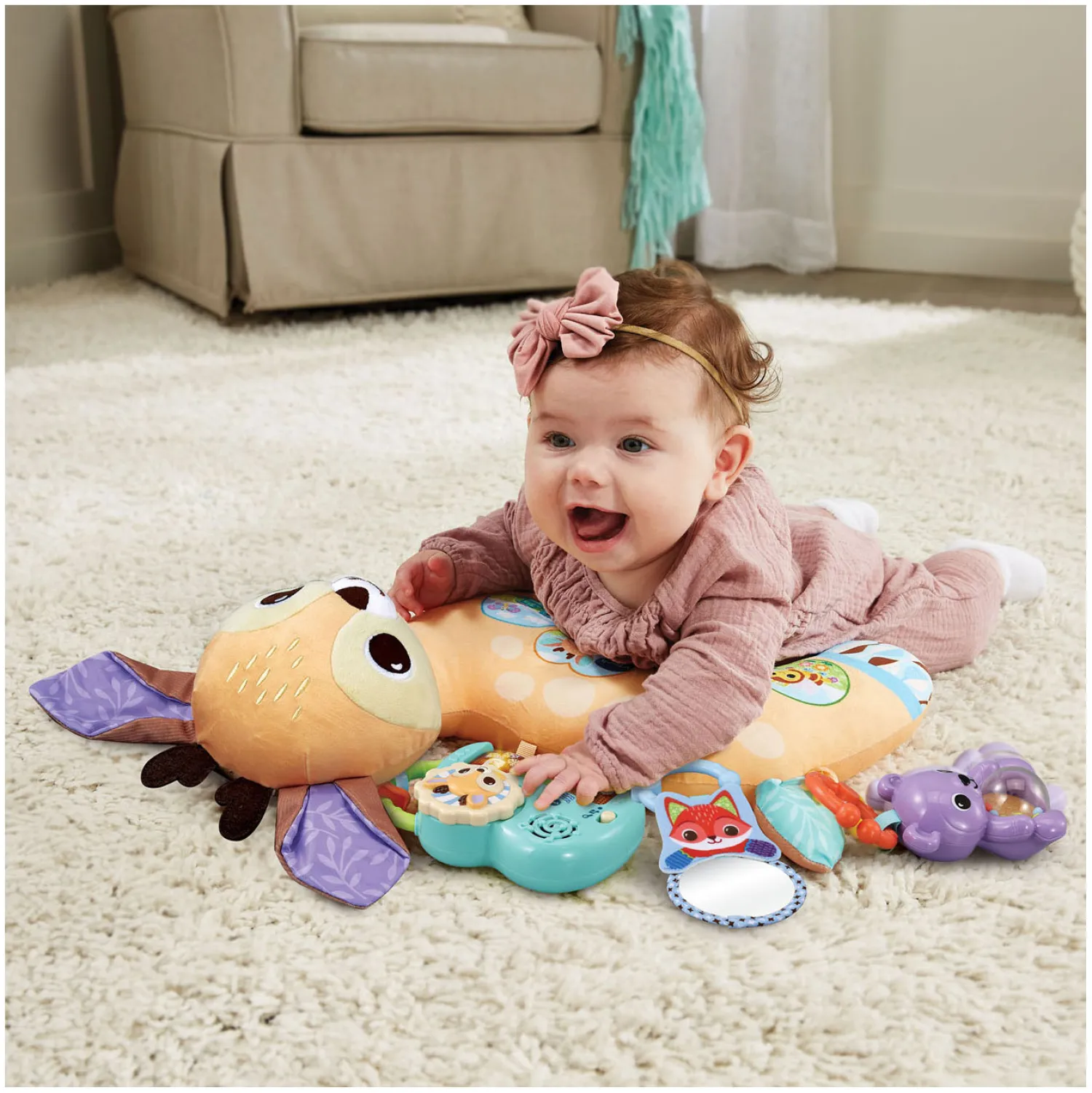 Dierenvriendjes Tummy Time Knuffelhertje-VTech Hot